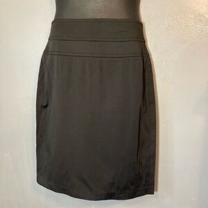 Kenar Black Pencil Skirt for Women
